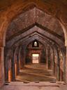 Inside one of the palace buildings.